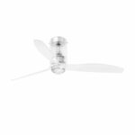 MINI TUBE FAN Ø1280 MM GLASS 3 BLADES 17W 3000K   FARO – 33393-9