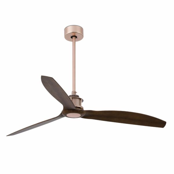 JUST FAN COPPER/WOOD CEILING FAN WITH DC MOTOR    FARO – 33399