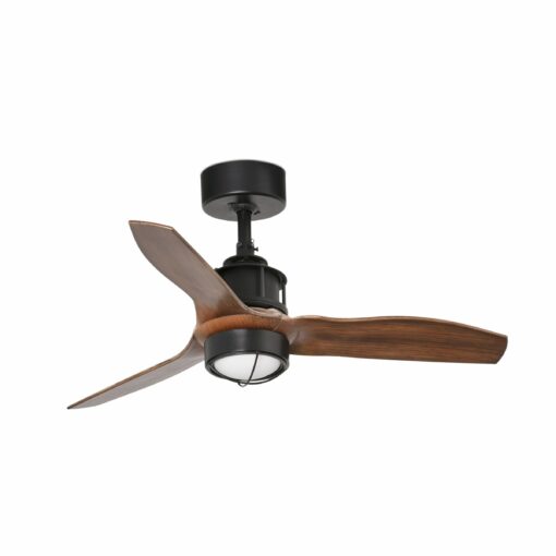 JUST FAN XS Ø810 MM BLACK BLADES WOOD 17W 3000K   FARO – 33425-10