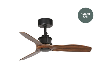 JUST FAN XS Ø810 MM BLACK BLADES WOOD W/R         FARO – 33425WP