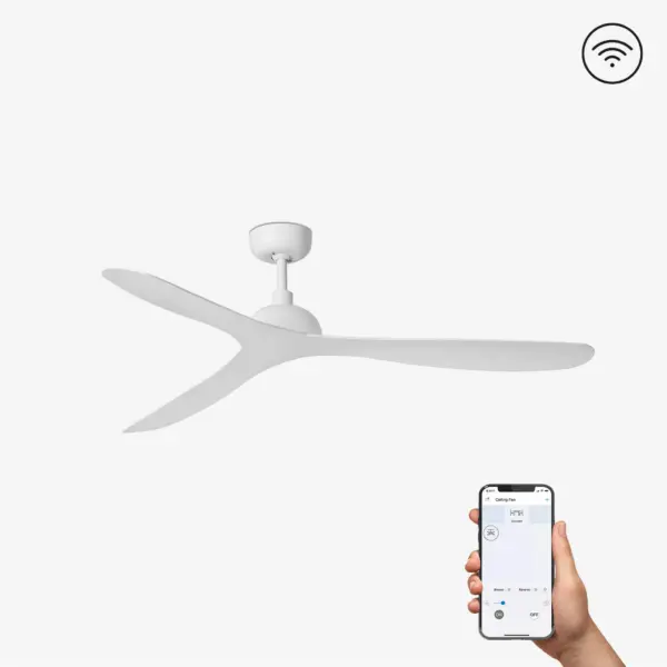 Faro Barcelona Gotland L Smart Wi-Fi Ανεμιστήρας Οροφής με Τηλεχειριστήριο Λευκός – 33446WP