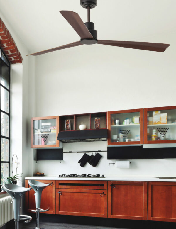 NASSAU BROWN CEILING FAN WITH DC MOTOR            FARO – 33478