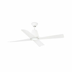 Faro Barcelona TYPHOON Ανεμιστήρας Οροφής LED 19W 3000K IP44 Λευκού Χρώματος – 33480-14