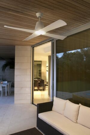 Faro Barcelona Typhoon Ανεμιστήρας Οροφής Λευκός με Τηλεχειριστήριο IP44 – 33480