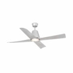 Faro Barcelona TYPHOON Smart Wifi Ανεμιστήρας Οροφής Γκρι Χρώματος με LED Φως 3000Κ και Τηλεχειριστήριο – 33489WP-15