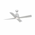 Faro Barcelona Typhoon Ø1300mm Ανεμιστήρας Οροφής Γκρι με Τηλεχειριστήριο IP44 – 33489