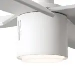 Faro Barcelona Attos Ø2130mm Ανεμιστήρας Οροφής Λευκός με Φως και Τηλεχειριστήριο – 33494