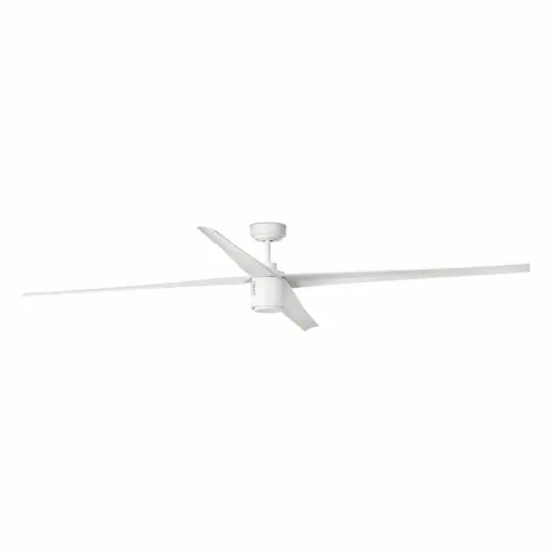 Faro Barcelona Attos Ø2130mm Ανεμιστήρας Οροφής Λευκός με Φως και Τηλεχειριστήριο – 33494