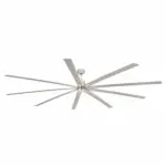 Faro Barcelona Manhattan Ø2440mm Ανεμιστήρας Οροφής Νίκελ Ματ με Τηλεχειριστήριο – 33496