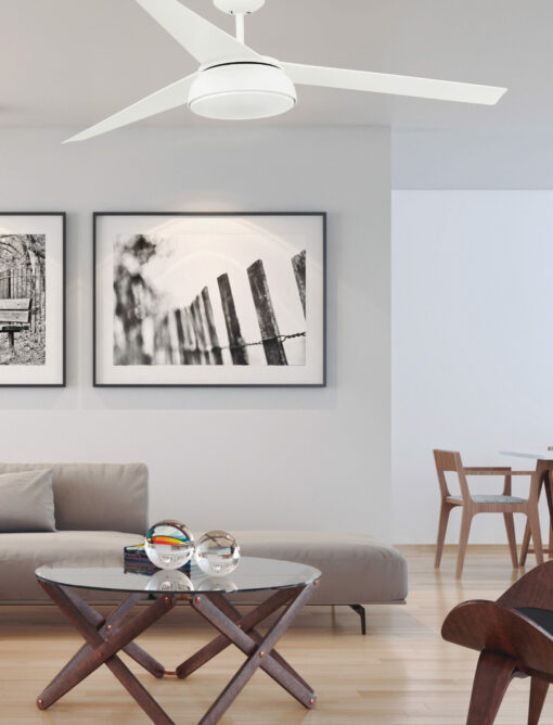 Faro Barcelona Century Smart Wi-Fi Ανεμιστήρας Οροφής με Φως και Τηλεχειριστήριο Λευκός – 33549WP