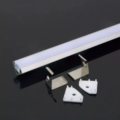 Προφίλ αλουμινίου για ταινίες LED γωνιακό 2000 x 19 x 19mm V-TAC – 3356