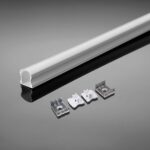 Προφίλ αλουμινίου για ταινίες LED 2000 x 17.2 x 15.5mm λευκό σώμα V-TAC – 3366