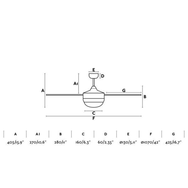 Faro Barcelona Ανεμιστήρας Οροφής Mini Icaria Νίκελ Ματ Ξύλο με Φως & Τηλεχειριστήριο – 33699