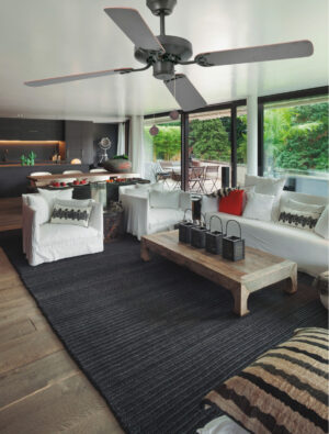 YAKARTA BROWN CEILING FAN                         FARO – 33713