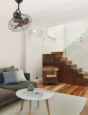 Faro Barcelona Keiki Ανεμιστήρας Οροφής Καφέ – 33715