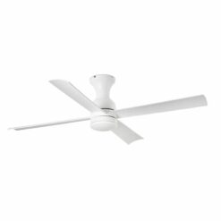 Faro Barcelona Fraser Ø1200 Ανεμιστήρας Οροφής Λευκός με Φως και Τηλεχειριστήριο – 33756