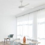Faro Barcelona Saona Smart Wi-Fi Ανεμιστήρας Οροφής με Φως και Τηλεχειριστήριο Λευκός – 33803WP