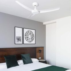 Faro Barcelona Siros Smart Wi-Fi Ανεμιστήρας Οροφής με Τηλεχειριστήριο Λευκός  – 33804WP