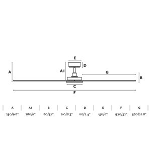 Faro Barcelona Ανεμιστήρας Οροφής Siros Λευκός με   Τηλεχειριστήριο – 33804