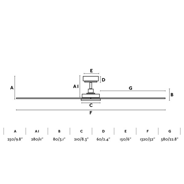 Faro Barcelona Ανεμιστήρας Οροφής Siros Λευκός με   Τηλεχειριστήριο – 33804