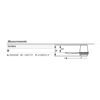 Faro Barcelona PUNT TUB M Ø1300MM WHITE 3 LIGHT W. BLADES – 33829FR