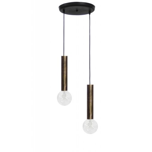 Φωτιστικό S-42PENDEL 2L BRONZE Heronia – 34-0193