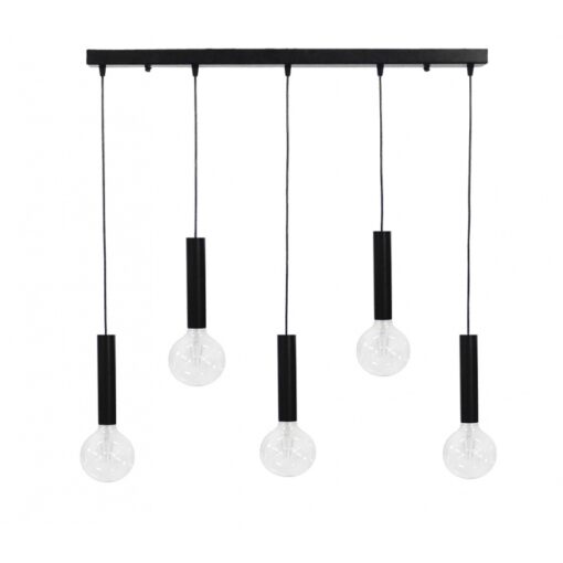 Φωτιστικό S-42RAGA 5/L BLACK Heronia – 34-0204