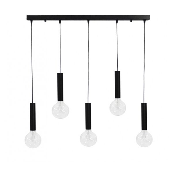 Φωτιστικό S-42RAGA 5/L BLACK Heronia – 34-0204