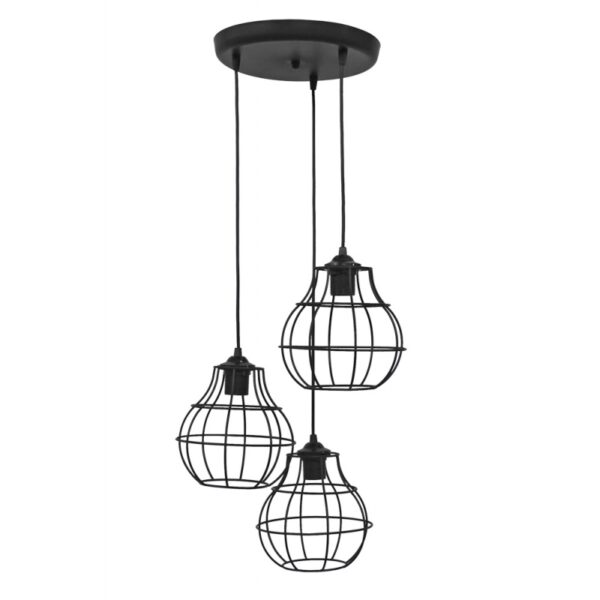 ΚΡΕΜΑΣΤΟ ΑΝΙΣΟΠΕΔΟ PUMKIN FUN-50 PENDEL 3/L BLACK Heronia – 34-0286