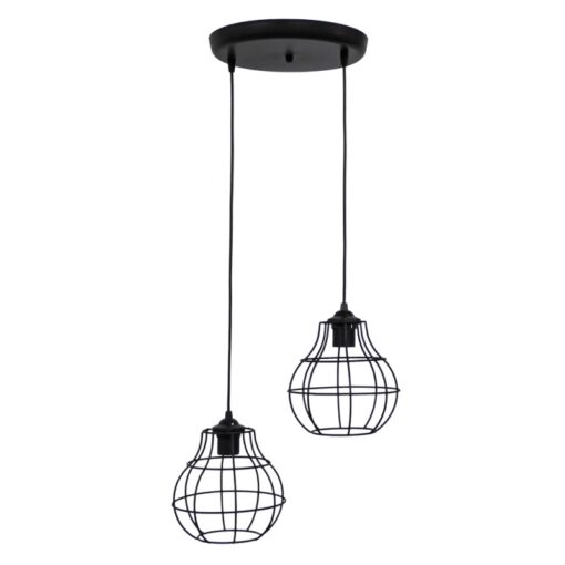 ΚΡΕΜΑΣΤΟ ΑΝΙΣΟΠΕΔΟ PUMKIN FUN-50 PENDEL 2/L BLACK Heronia – 34-0287
