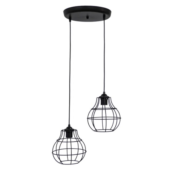 ΚΡΕΜΑΣΤΟ ΑΝΙΣΟΠΕΔΟ PUMKIN FUN-50 PENDEL 2/L BLACK Heronia – 34-0287