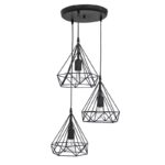 DM-02 PENDEL 3/L BLACK ΚΡΕΜΑΣΤΟ ΑΝΙΣΟΠΕΔΟ ΔΙΑΜΑΝΤΙ Heronia – 34-0288