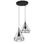 DM-02 PENDEL 2/L BLACK ΚΡΕΜΑΣΤΟ ΑΝΙΣΟΠΕΔΟ ΔΙΑΜΑΝΤΙ Heronia – 34-0289
