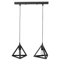 GIZA/2L RAGA BLACK METAL h80x50x21 Heronia – 34-0336