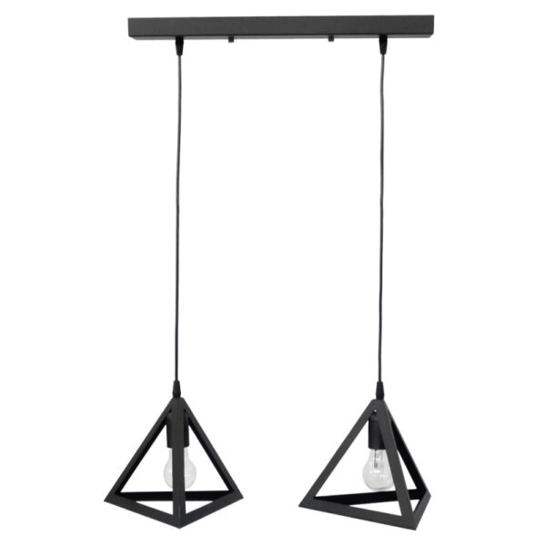 GIZA/2L RAGA BLACK METAL h80x50x21 Heronia – 34-0336