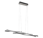 Κρεμαστό Φωτιστικό Trio Lighting BLAZE , 35W · 4300lm, 2300+3000+4000K Βουρτσισμένο Αλουμίνιο Μεταλλικό, Step Dimmable, Χρώματα Ρυθμιζόμενα στο Φωτιστικό- 341210305