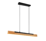 Κρεμαστό Φωτιστικό Trio Lighting KERALA , 25W · 3000lm, 3000K Μαύρο Ματ Μεταλλικό, Αφής, – 341610132