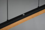 Κρεμαστό Φωτιστικό Trio Lighting KERALA , 25W · 3000lm, 3000K Μαύρο Ματ Μεταλλικό, Αφής, – 341610132
