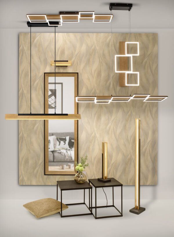 Επιτραπέζιο Φωτιστικό Trio Lighting KERALA , 8W · 950lm, 3000K Μαύρο Ματ Μεταλλικό, Αφής, Step Dimmable – 541610132