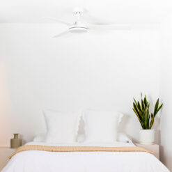 Faro Barcelona BARTH L Ανεμιστήρας Οροφής LED 24W CCT Λευκός Φ132 DC – Τηλεχειριστήριο – 34260