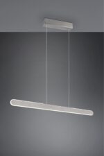 Κρεμαστό Γραμμικό Φωτιστικό Up-Down HELIOS Trio Lighting LED 28W 3300lm CCT Dimmable Αφής Βουρτσισμένο Αλουμίνιο – 343310105