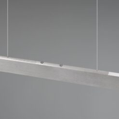 Κρεμαστό Γραμμικό Φωτιστικό Up-Down HELIOS Trio Lighting LED 28W 3300lm CCT Dimmable Αφής Βουρτσισμένο Αλουμίνιο – 343310105