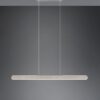 Κρεμαστό Γραμμικό Φωτιστικό Up-Down HELIOS Trio Lighting LED 28W 3300lm CCT Dimmable Αφής Βουρτσισμένο Αλουμίνιο – 343310105