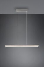 Κρεμαστό Γραμμικό Φωτιστικό Up-Down HELIOS Trio Lighting LED 28W 3300lm CCT Dimmable Αφής Βουρτσισμένο Αλουμίνιο – 343310105