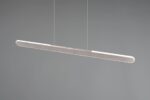 Κρεμαστό Γραμμικό Φωτιστικό Up-Down HELIOS Trio Lighting LED 28W 3300lm CCT Dimmable Αφής Βουρτσισμένο Αλουμίνιο – 343310105