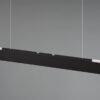 Κρεμαστό Γραμμικό Φωτιστικό Up-Down HELIOS Trio Lighting LED 28W 3300lm CCT Dimmable Αφής Μαύρο Ματ – 343310132