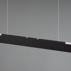 Κρεμαστό Γραμμικό Φωτιστικό Up-Down HELIOS Trio Lighting LED 28W 3300lm CCT Dimmable Αφής Μαύρο Ματ – 343310132