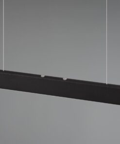 Κρεμαστό Γραμμικό Φωτιστικό Up-Down HELIOS Trio Lighting LED 28W 3300lm CCT Dimmable Αφής Μαύρο Ματ – 343310132