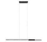 Κρεμαστό Φωτιστικό Trio Lighting LED 48W 2700K Dimmable με Τηλεχειριστήριο χρώματος Αλουμινίου – 343310305