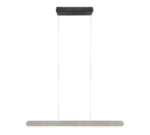 Κρεμαστό Φωτιστικό Trio Lighting LED 48W 2700K Dimmable με Τηλεχειριστήριο χρώματος Αλουμινίου – 343310305